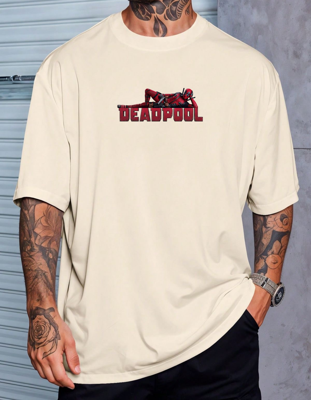 Over-Sized Deadpool T-shirt