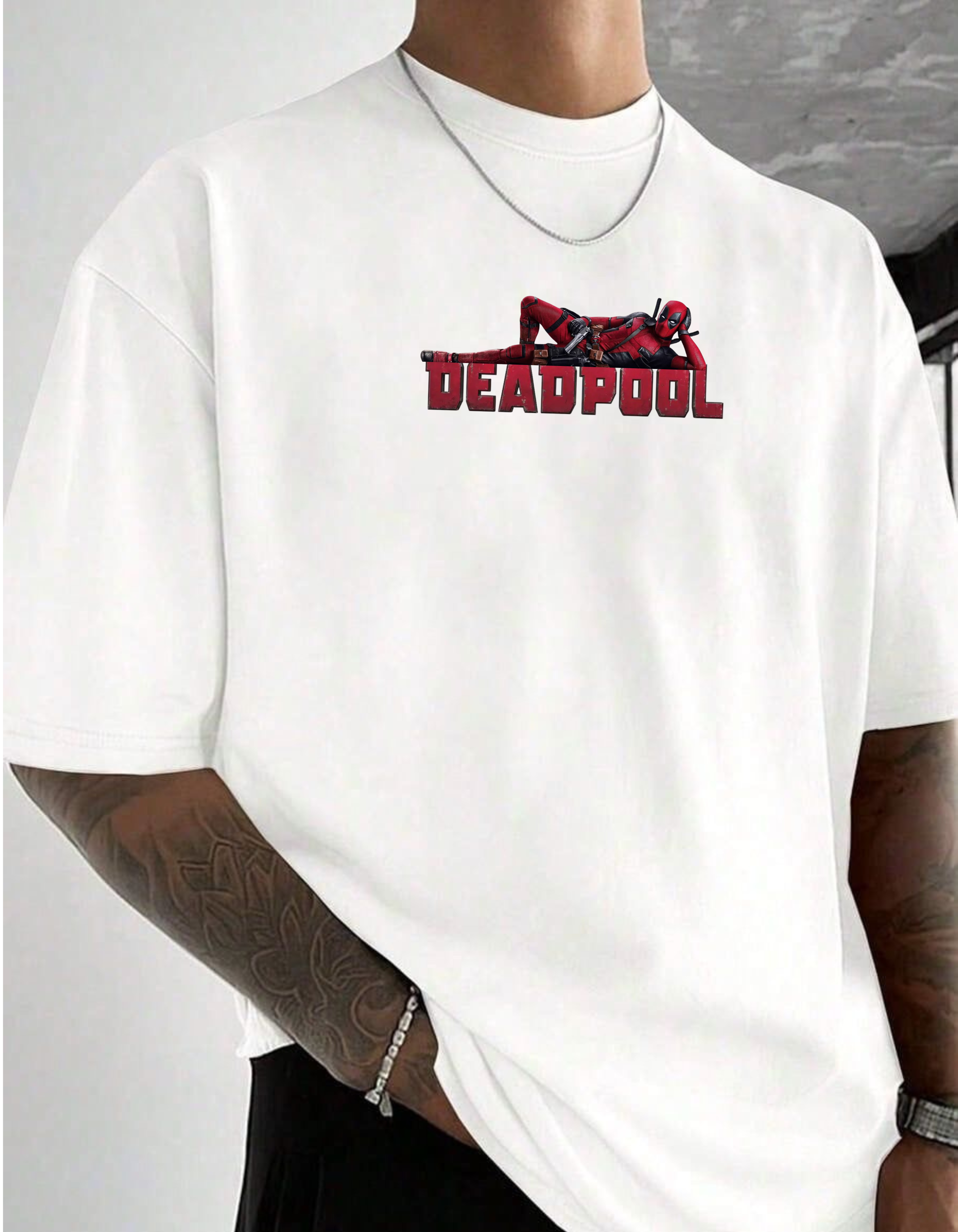 Over-Sized Deadpool T-shirt