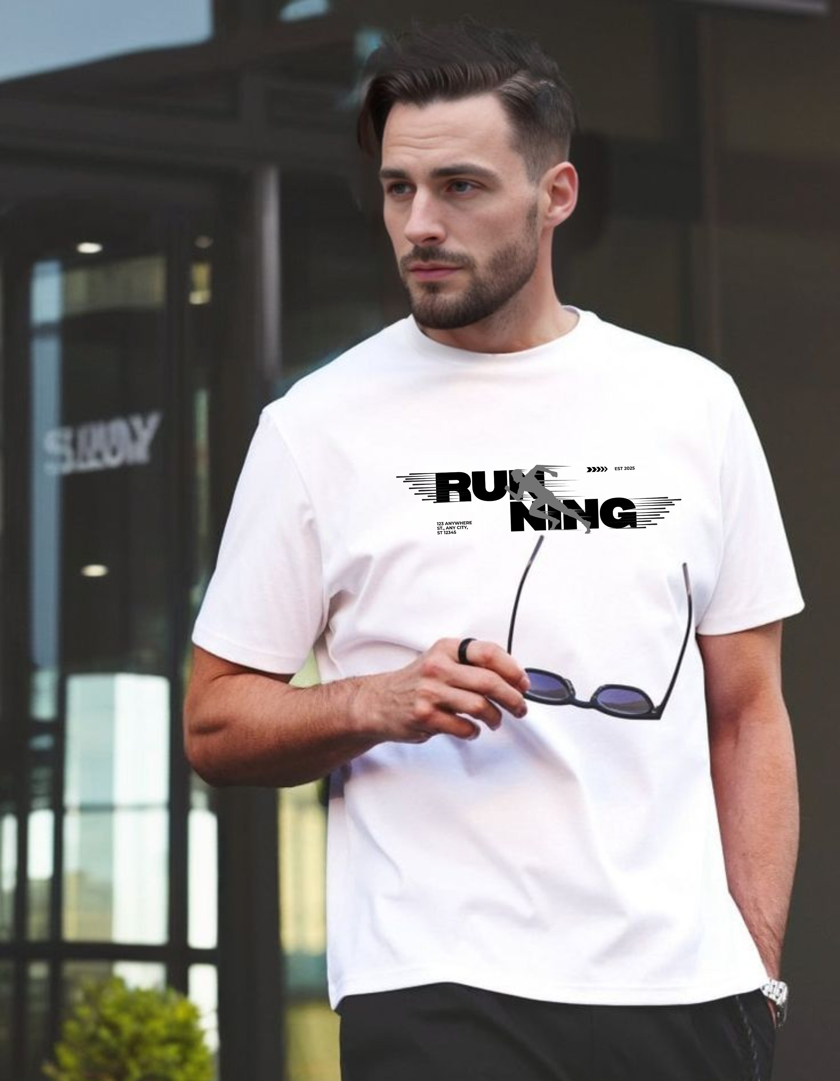 Regular Fit White T-shirt